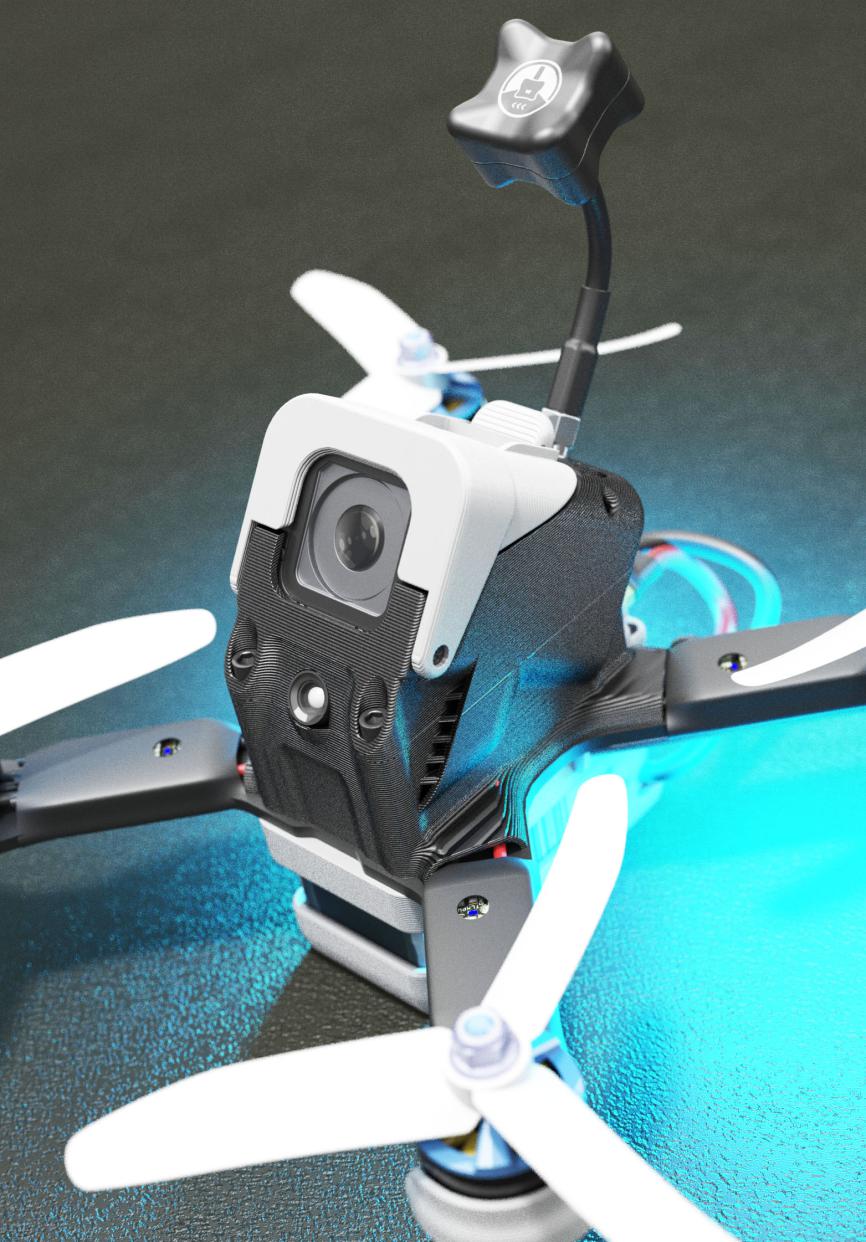 ensamble piezas Drone en 3D BLOG TBEM_4