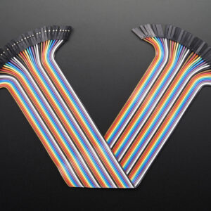 Jumper Pack Dupont Hembra Hembra H-H de 30cm 40 Piezas