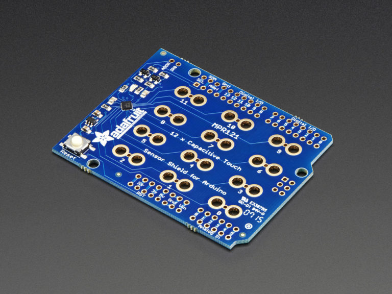 Sensor Touch Capacitivo - Shield MPR121 para Arduino. - Imagen 2