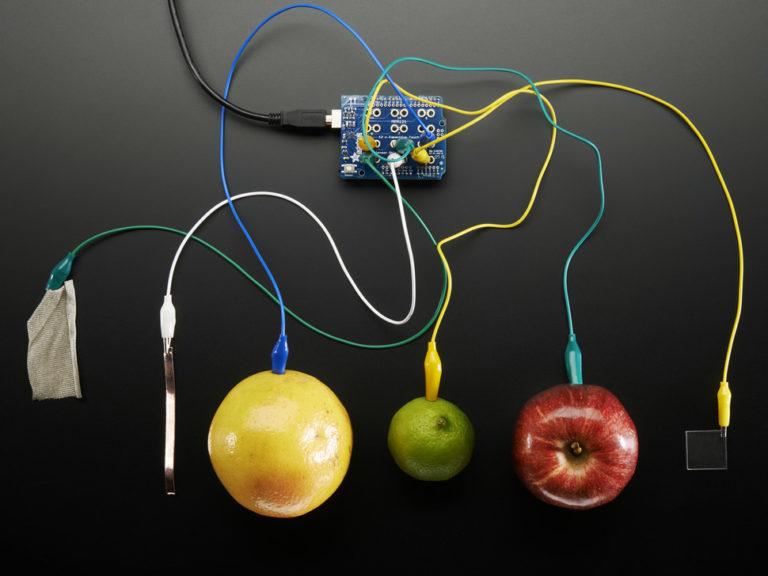 Sensor Touch Capacitivo - Shield MPR121 para Arduino.