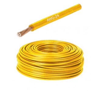 Todos los Productos 8 Todos los Productos | cable vehicular awg 24 amarillo x metro
