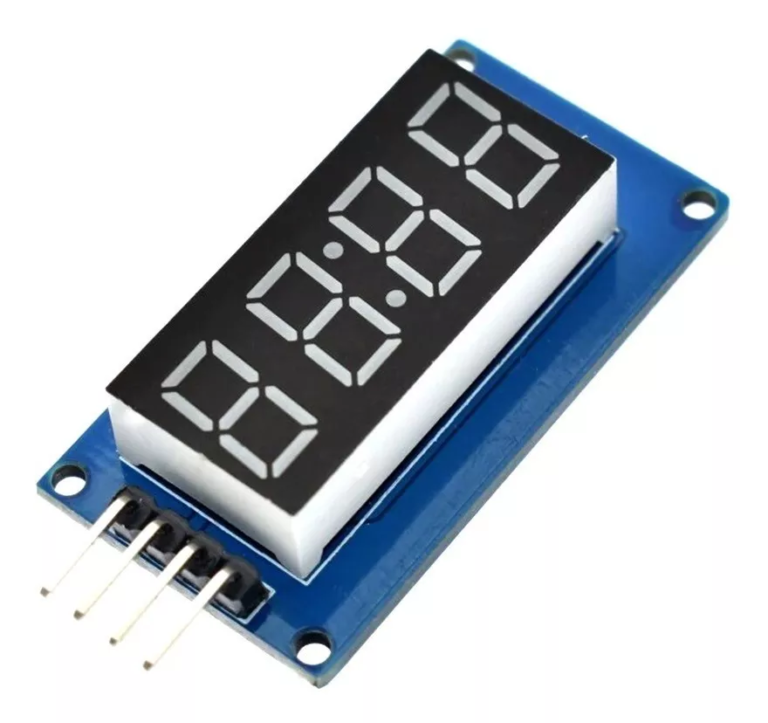 Modulo 4 display 7 Segmentos Serial. - Imagen 2