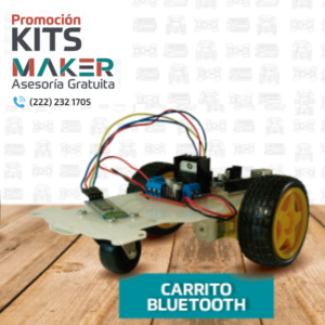Kit Carrito controlado por Bluetooth