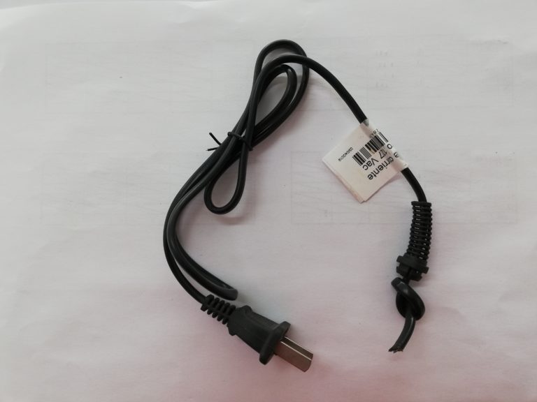 Cable de Corriente 1 Metro 127 vac