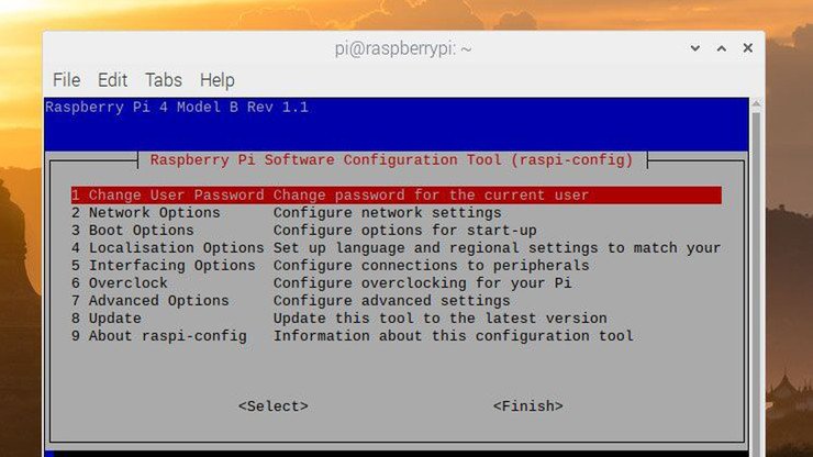 Guía de comandos Raspberry Pi