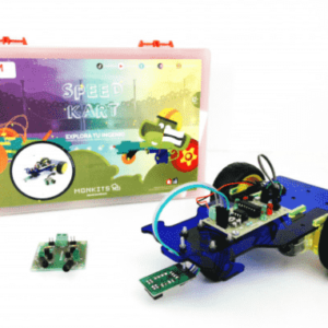 Carrito seguidor de línea o luz Speed Kart Kit para Armar