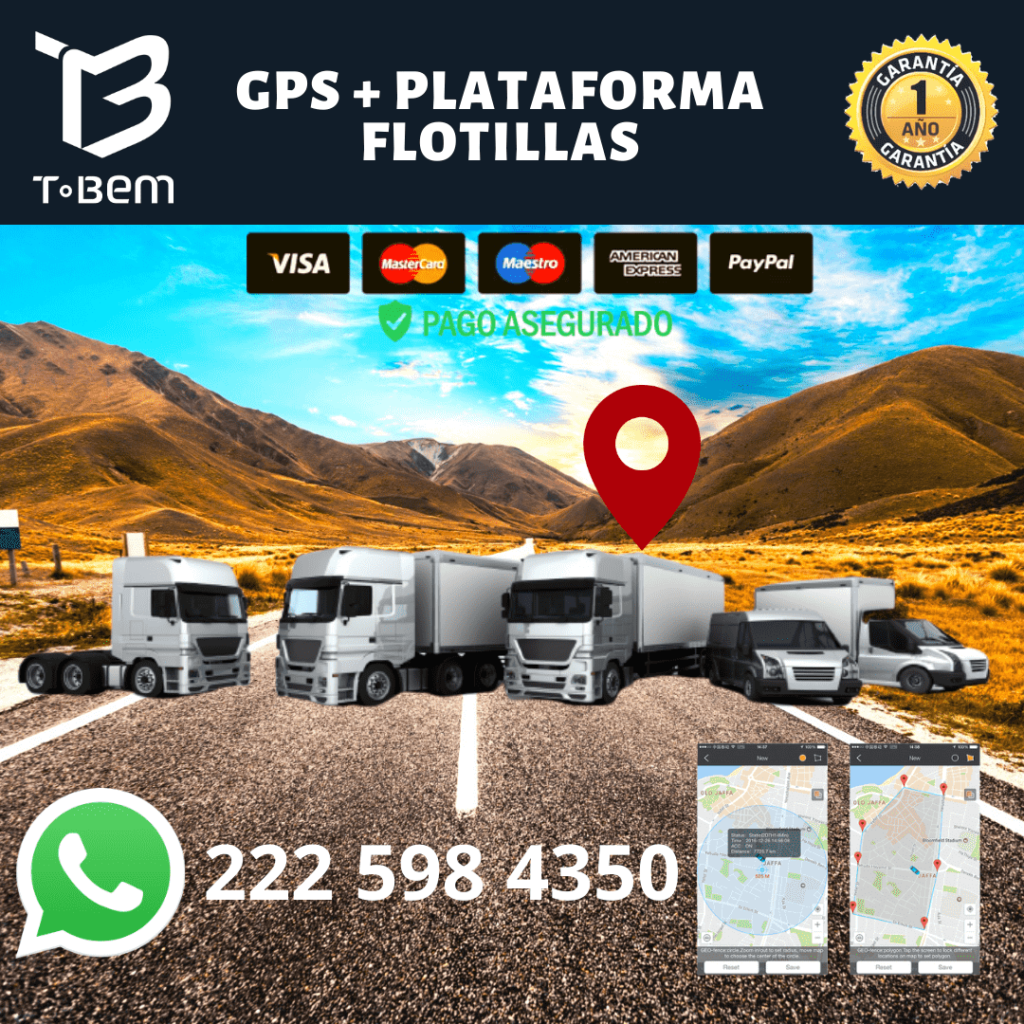 Equipo GPS Para Flotilla Auto Camioneta Tráiler Camión De Carga ...