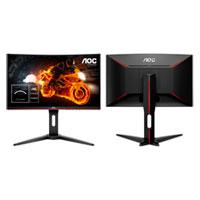 MONITOR GAMER CURVO AOC 27 PANEL VA / CON HDMI / VGA / DISPLAYPORT / ASPECTO 16:9 / TIEMPO DE RESPUESTA 1 MS / AMD FREE SYNC / 144 HZ / RESOLUCIÓN 1920 X 1080 / BRILLO 250 CD/M2 / VESA 100 X 100 MM 1 MONITOR GAMER CURVO AOC 27 PANEL VA / CON HDMI / VGA / DISPLAYPORT / ASPECTO 16:9 / TIEMPO DE RESPUESTA 1 MS / AMD FREE SYNC / 144 HZ / RESOLUCIÓN 1920 X 1080 / BRILLO 250 CD/M2 / VESA 100 X 100 MM