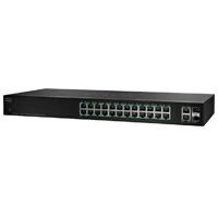 SWITCH CISCO SMB 24 PUERTOS, 10/100 MBPS, NO ADMINISTRABLE, 2 PUERTOS SFP RACK, QOS 1 SWITCH CISCO SMB 24 PUERTOS, 10/100 MBPS, NO ADMINISTRABLE, 2 PUERTOS SFP RACK, QOS