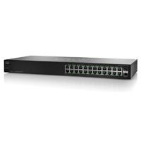 SWITCH CISCO SMB - 24 PUERTOS - 10/100/1000 MBPS - NO ADMINISTRABLE - 2 PUERTOS SFP - RACK - 48 GBIT/S 1 SWITCH CISCO SMB - 24 PUERTOS - 10/100/1000 MBPS - NO ADMINISTRABLE - 2 PUERTOS SFP - RACK - 48 GBIT/S