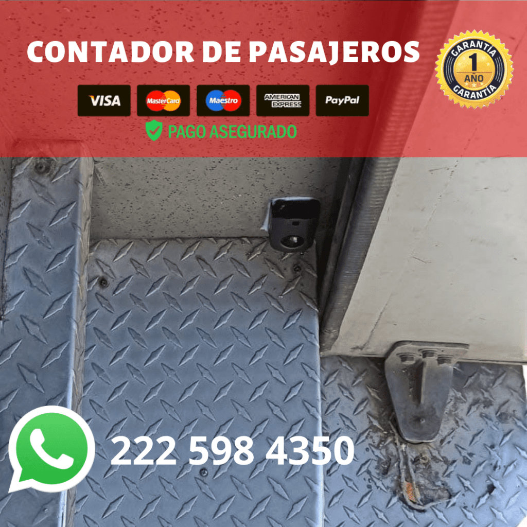 Contador de Pasajeros en Mexico