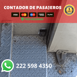 Contador de Pasajeros en Mexico