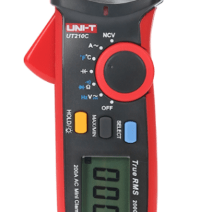 Mini Multimetro de Gancho 600V 200A UT210C