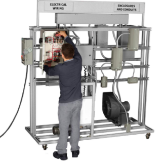 Sistemas de entrenamiento en cableado industrial – Serie 46102