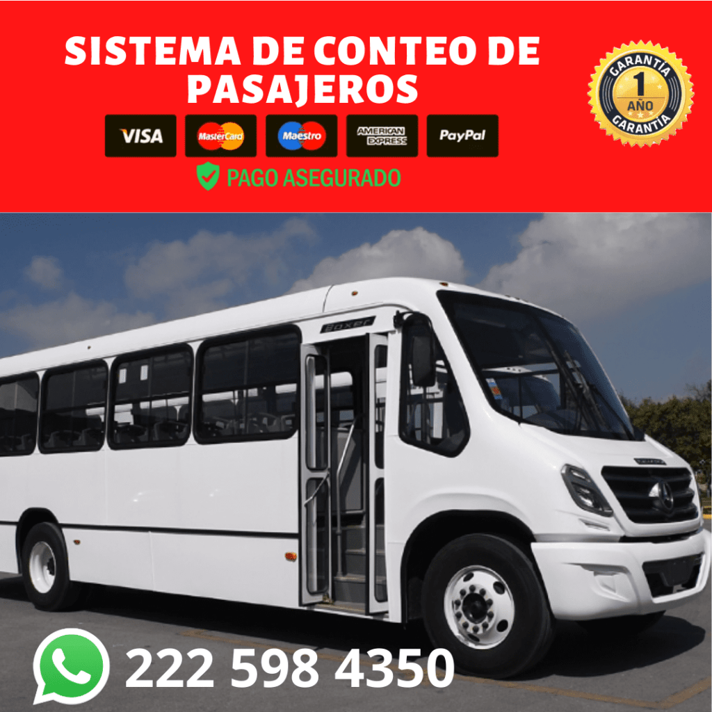 Sistema de conteo de pasajeros en Mexico