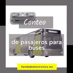 Conteo de pasajeros para buses
