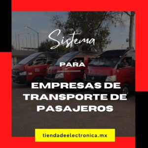 Software para empresas de transporte de pasajeros