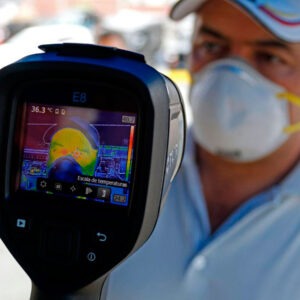 Medidor de temperatura corporal