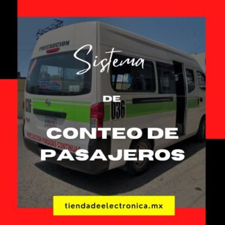 Sistemas de conteo de pasajeros en México
