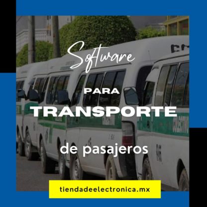 software para transporte de pasajeros