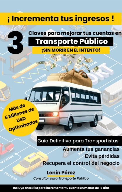 Libro Digital 3 Claves para incrementar la cuenta transporte publico en mexico