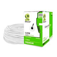 BOBINA BROBOTIX CAT5E UTP CCA, 305MTS, COLOR BLANCO 1 BOBINA BROBOTIX CAT5E UTP CCA, 305MTS, COLOR BLANCO